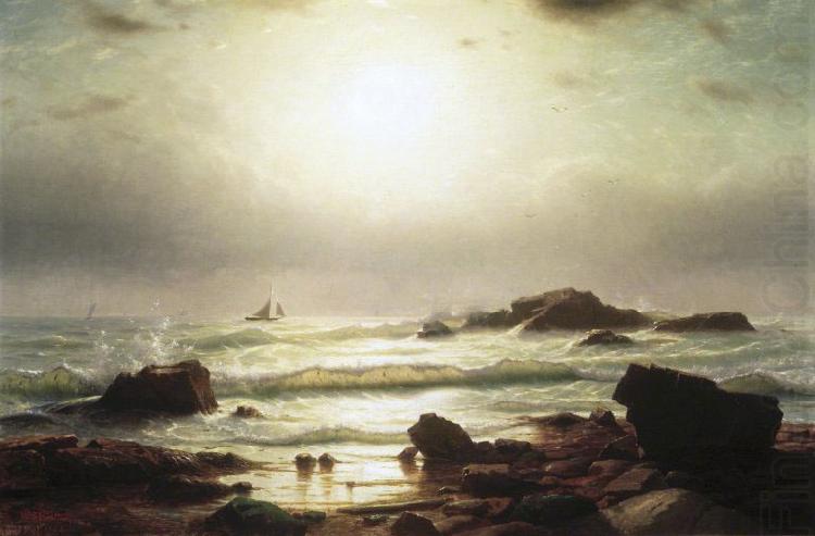 William Stanley Haseltine Sail Boats Off a Rocky Coast china oil painting image